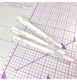 HUNKYDORY CRAFTS LTD. HUNKYDORY WHITE PRISM GEL PENS 3/PK