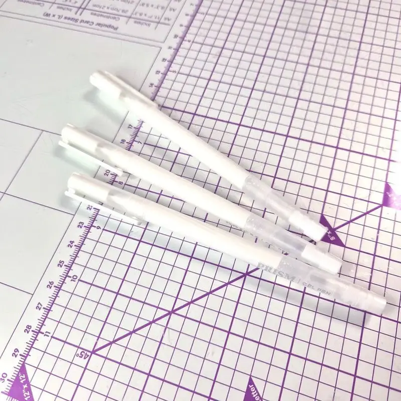 HUNKYDORY CRAFTS LTD. HUNKYDORY WHITE PRISM GEL PENS 3/PK