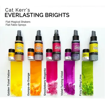 LINDY’S STAMP GANG LINDY'S STAMP GANG CAT KERR EVERLASTING BRIGHTS FLAT FABIO SPRAY 5 PACK