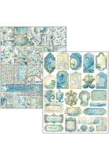 CIAO BELLA CIAO BELLA MIXED MEDIA BOOK EDGE OF THE OCEAN A4 MAXI
