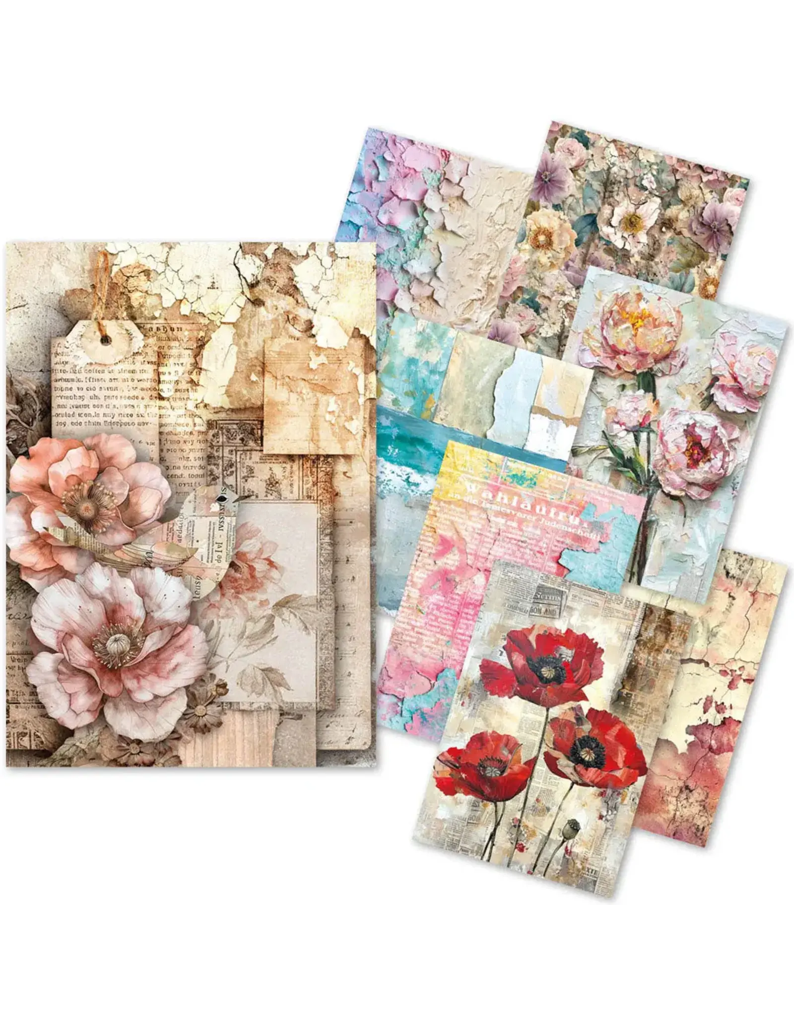 CIAO BELLA CIAO BELLA WILD BLOSSOM A5 TISSUE PAPER 24/PK