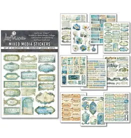 CIAO BELLA CIAO BELLA EDGE OF THE OCEAN STICKER SET 10/PK