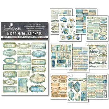 CIAO BELLA CIAO BELLA EDGE OF THE OCEAN STICKER SET 10/PK