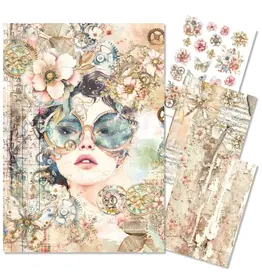 CIAO BELLA CIAO BELLA LOST IN TIME A4 RICE PAPER 4 SHEETS
