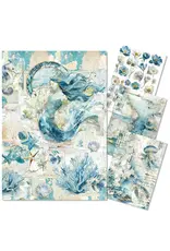 CIAO BELLA CIAO BELLA EDGE OF THE OCEAN A4 RICE PAPER 4 SHEETS