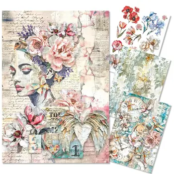 CIAO BELLA CIAO BELLA THE SOUND OF SPRING A4 RICE PAPER 4 SHEETS