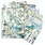 CIAO BELLA CIAO BELLA EDGE OF THE OCEAN MIXED A5 RICE PAPER 8/PK
