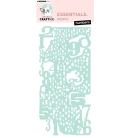STUDIOLIGHT STUDIOLIGHT CREATIVE CRAFTLAB ESSENTIALS NUMBERS MASKS STENCIL