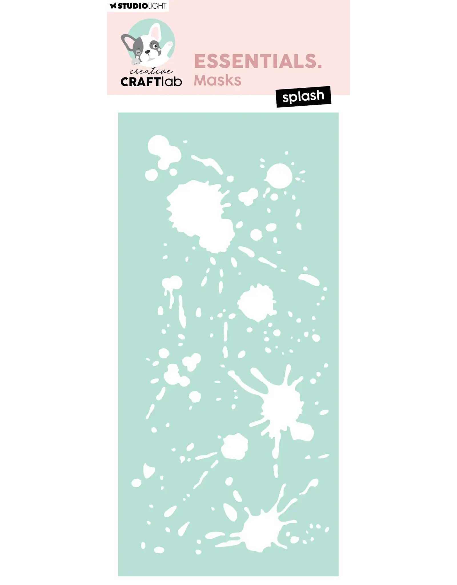 STUDIOLIGHT STUDIOLIGHT CREATIVE CRAFTLAB ESSENTIALS SPLASH MASKS STENCIL