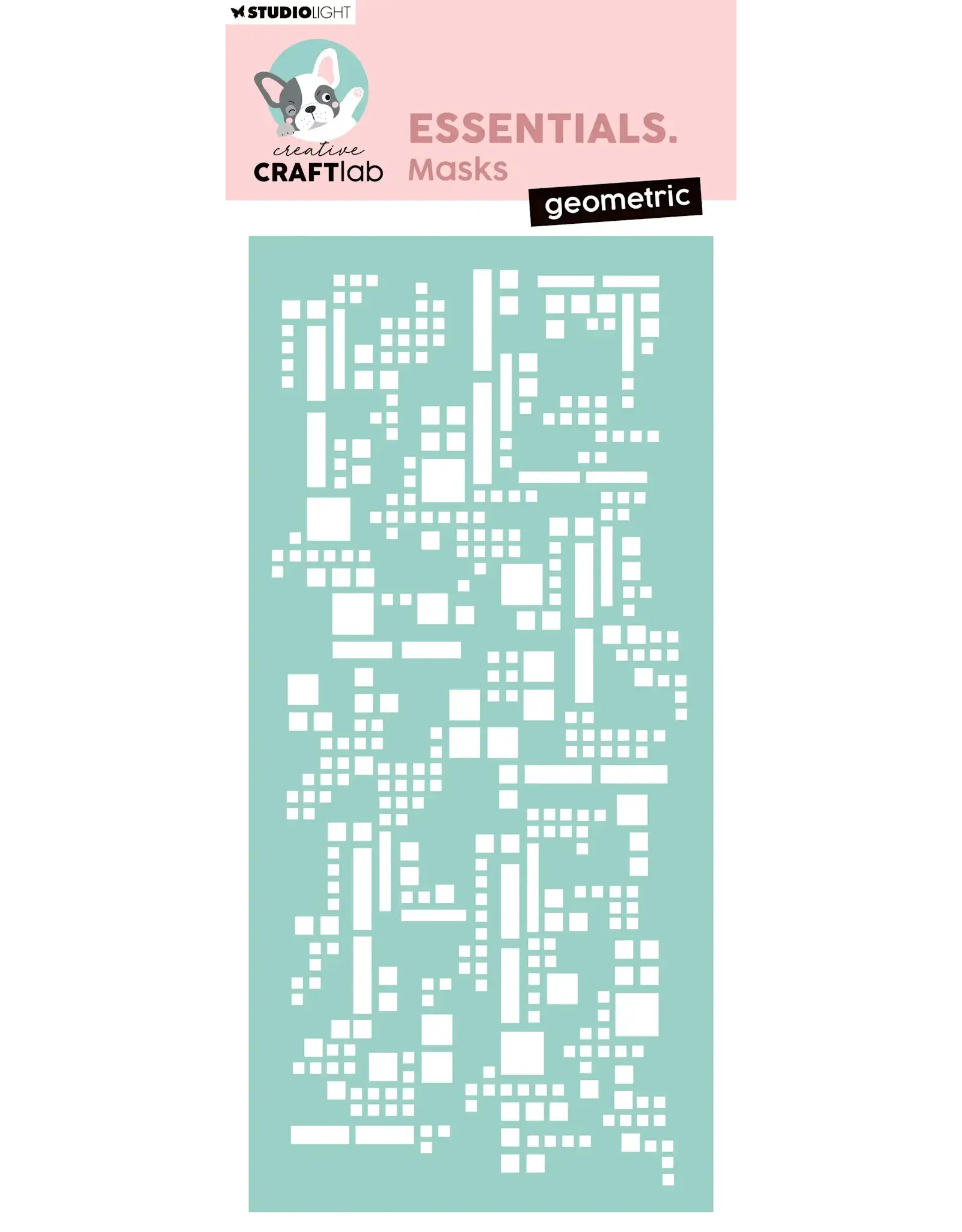 STUDIOLIGHT STUDIOLIGHT CREATIVE CRAFTLAB ESSENTIALS GEOMETRIC MASKS STENCIL
