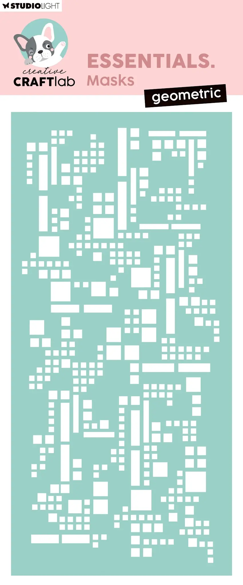 STUDIOLIGHT STUDIOLIGHT CREATIVE CRAFTLAB ESSENTIALS GEOMETRIC MASKS STENCIL