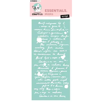 STUDIOLIGHT STUDIOLIGHT CREATIVE CRAFTLAB ESSENTIALS SCRIPT MASKS STENCIL