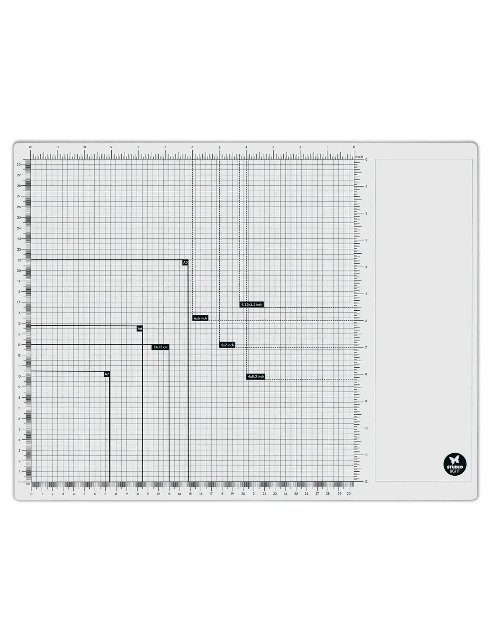 STUDIOLIGHT STUDIOLIGHT ESSENTIALS COLLECTION MAGNETIC GLASS MAT