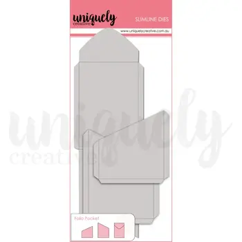 UNIQUELY CREATIVE UNIQUELY CREATIVE FOLIO POCKET DIE SET