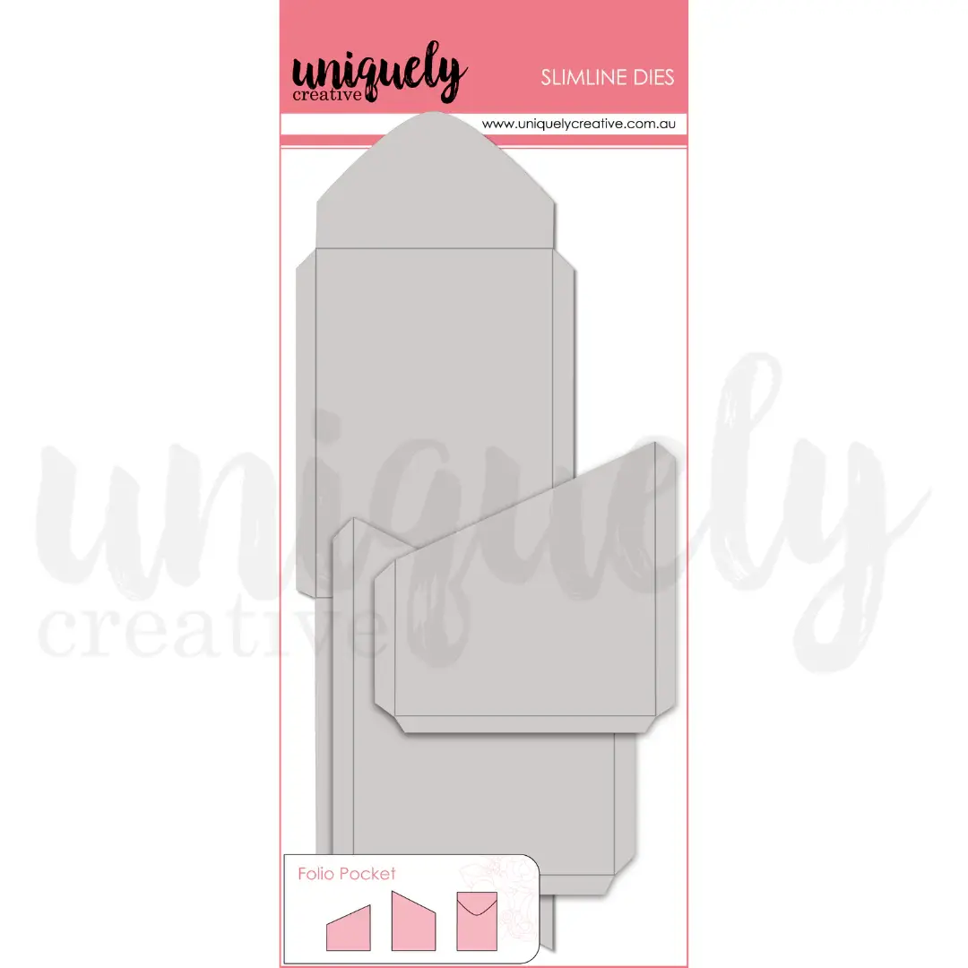 UNIQUELY CREATIVE UNIQUELY CREATIVE FOLIO POCKET DIE SET