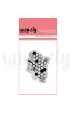 UNIQUELY CREATIVE UNIQUELY CREATIVE BOTANICAL HONEYCOMB CLEAR STAMP