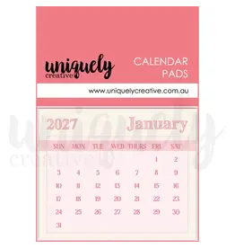 UNIQUELY CREATIVE UNIQUELY CREATIVE 2027 CALENDAR PADS