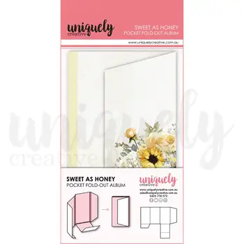 UNIQUELY CREATIVE UNIQUELY CREATIVE SWEET AS HONEY POCKET FOLD-OUT ALBUM