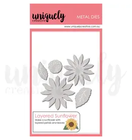 UNIQUELY CREATIVE UNIQUELY CREATIVE LAYERED SUNFLOWER DIE SET
