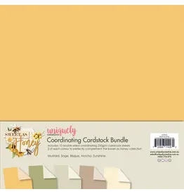 UNIQUELY CREATIVE UNIQUELY CREATIVE SWEET AS HONEY 12x12 CARDSTOCK BUNDLE