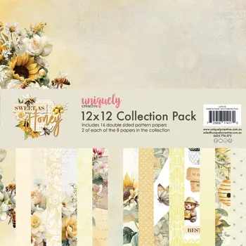 UNIQUELY CREATIVE UNIQUELY CREATIVE SWEET AS HONEY 12x12 COLLECTION PACK