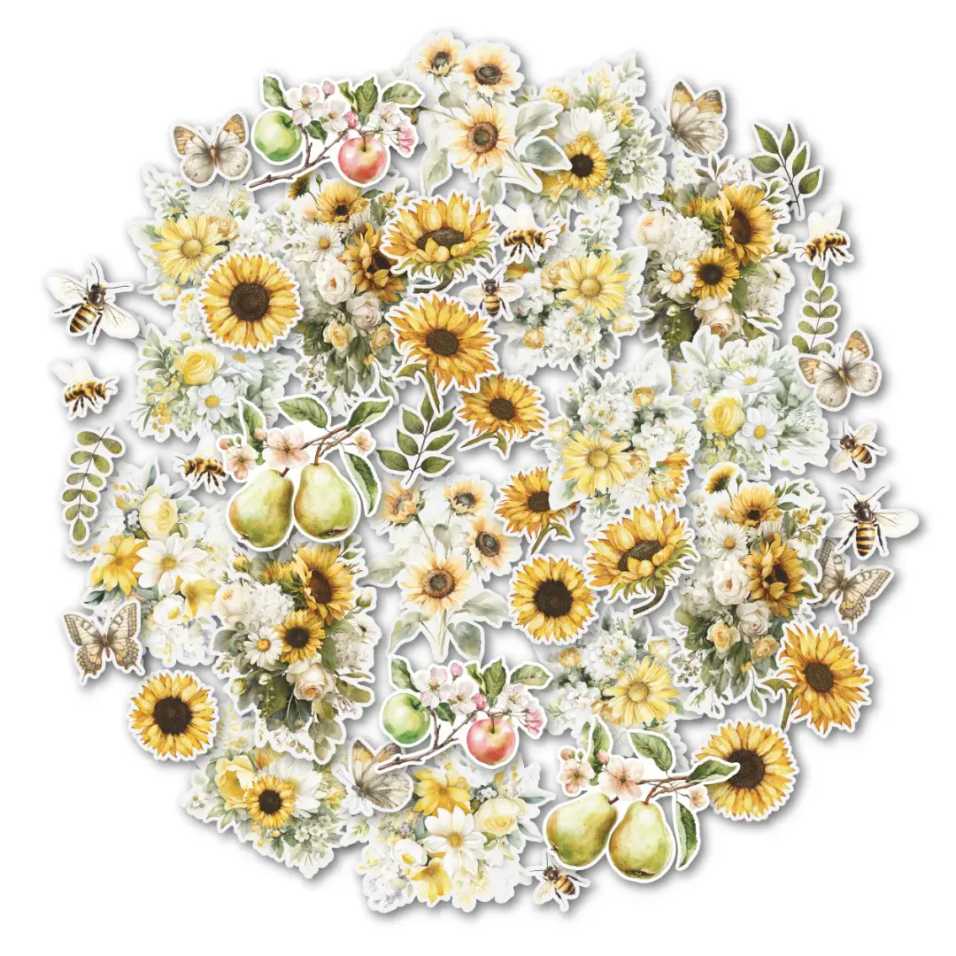 UNIQUELY CREATIVE UNIQUELY CREATIVE SWEET AS HONEY VELLUM CREATIVE CUTS DIE CUTS