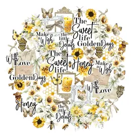UNIQUELY CREATIVE UNIQUELY CREATIVE SWEET AS HONEY CREATIVE CUTS DIE CUTS