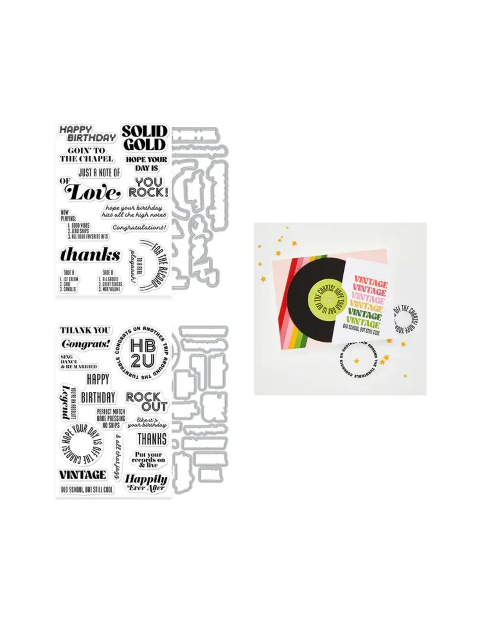 HERO ARTS HERO ARTS VINTAGE VINYL BUNDLE