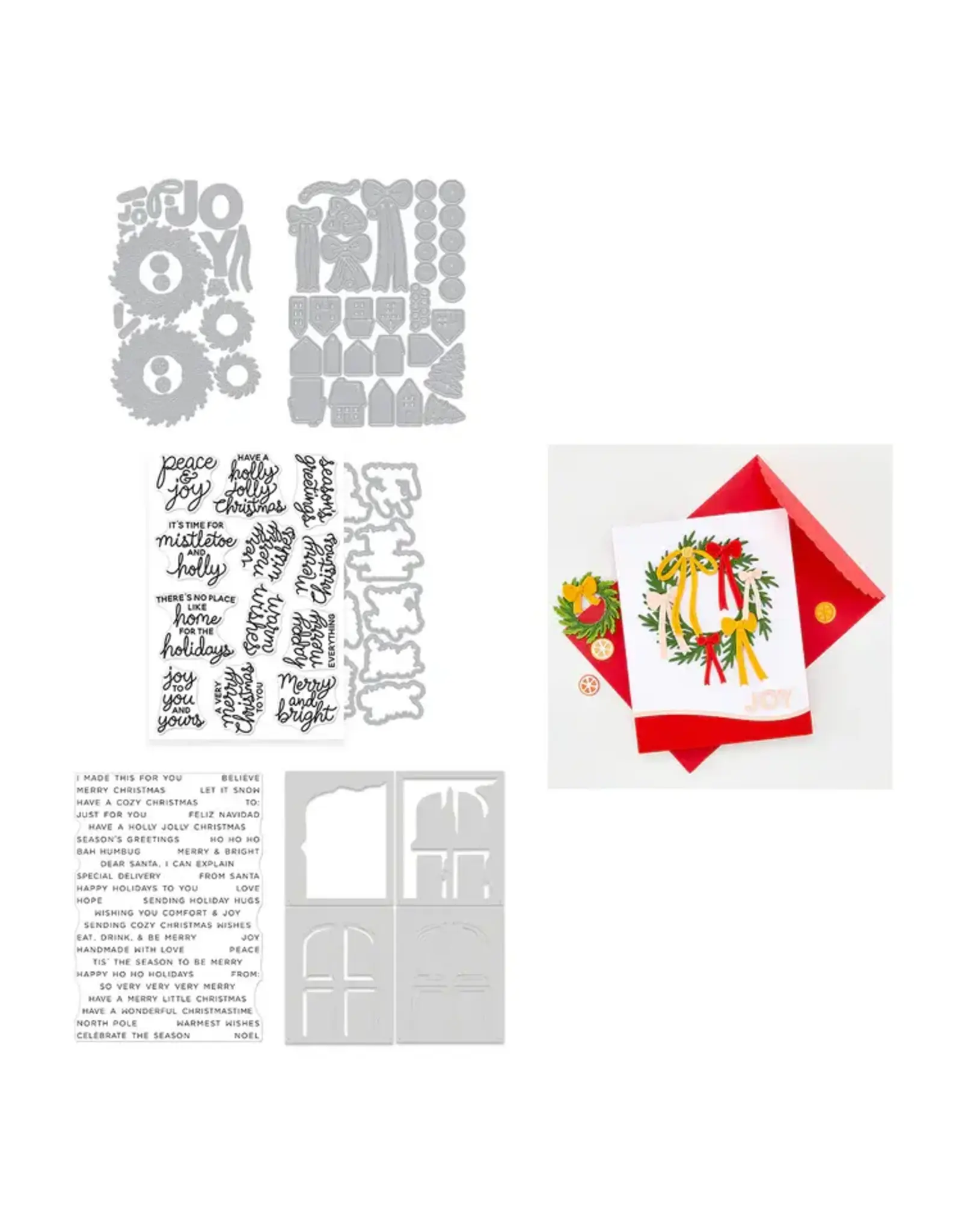 HERO ARTS HERO ARTS HOME FOR THE HOLIDAYS I WANT IT ALL BUNDLE