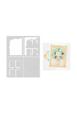 HERO ARTS HERO ARTS FRONT DOOR LAYERING STENCIL SET