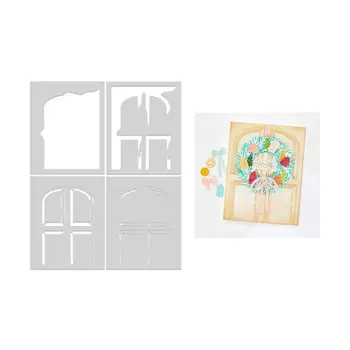 HERO ARTS HERO ARTS FRONT DOOR LAYERING STENCIL SET