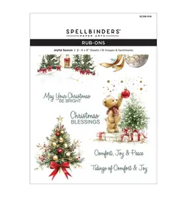 SPELLBINDERS SPELLBINDERS JOYFUL SEASON RUB-ON TRANSFERS