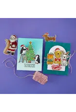 SPELLBINDERS SPELLBINDERS SIMON HURLEY POLAR FRIENDS CLEAR STAMP AND DIE BUNDLE