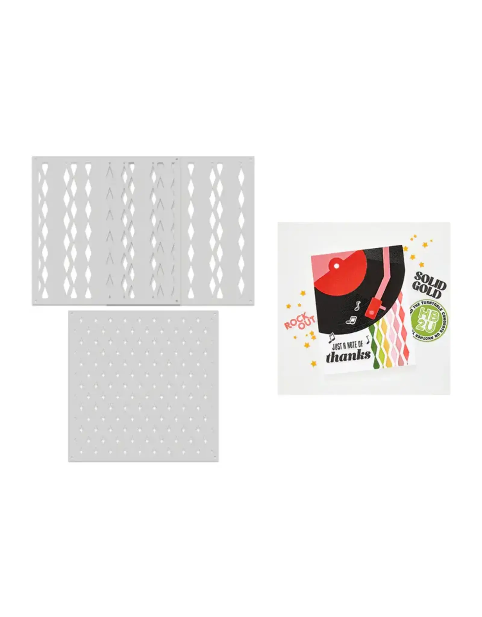 HERO ARTS HERO ARTS TWINKLE TOES LAYERING STENCIL SET