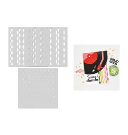HERO ARTS HERO ARTS TWINKLE TOES LAYERING STENCIL SET