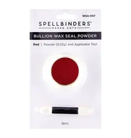SPELLBINDERS SPELLBINDERS RED BULLION WAX SEAL POWDER