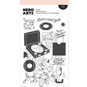 HERO ARTS HERO ARTS FEELING FESTIVE CLEAR STAMP SET