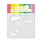 WAFFLE FLOWER WAFFLE FLOWER SQUARE POSTAGE HOME STENCIL