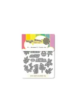 WAFFLE FLOWER WAFFLE FLOWER POSTAGE COLLAGE WINDOWSILL PLANTS DIE SET