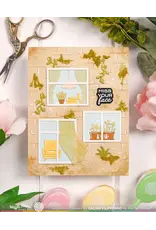 WAFFLE FLOWER WAFFLE FLOWER POSTAGE COLLAGE WINDOW ADD-ONS DIE SET