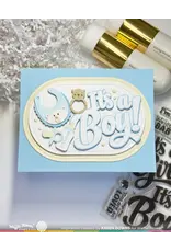 WAFFLE FLOWER WAFFLE FLOWER POSTAGE COLLAGE BABY ICONS DIE SET