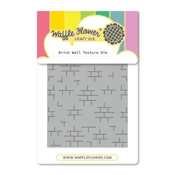 WAFFLE FLOWER WAFFLE FLOWER BRICK WALL TEXTURE DIE