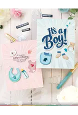 WAFFLE FLOWER WAFFLE FLOWER BABY ANNOUNCEMENT DIE SET