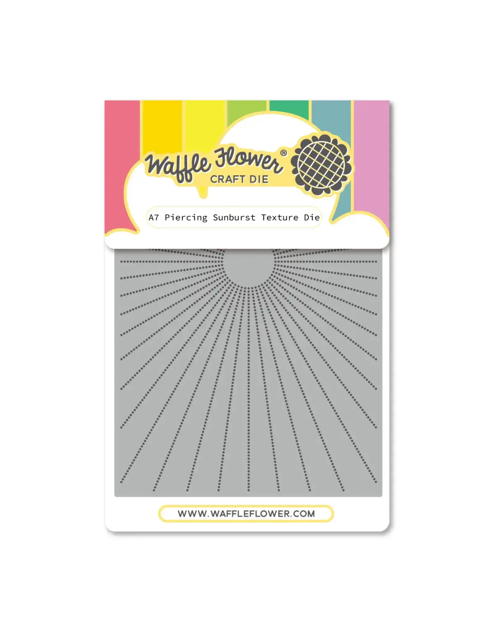 WAFFLE FLOWER WAFFLE FLOWER PIERCING SUNBURST TEXTURE A7 DIE