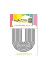 WAFFLE FLOWER WAFFLE FLOWER PIERCING ELONGATED OVALS A7 DIE SET