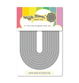 WAFFLE FLOWER WAFFLE FLOWER PIERCING ELONGATED OVALS A7 DIE SET