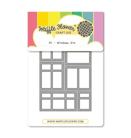 WAFFLE FLOWER WAFFLE FLOWER POSTAGE COLLAGE WINDOWS DIE