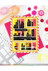 WAFFLE FLOWER WAFFLE FLOWER POSTAGE COLLAGE WINDOWS DIE