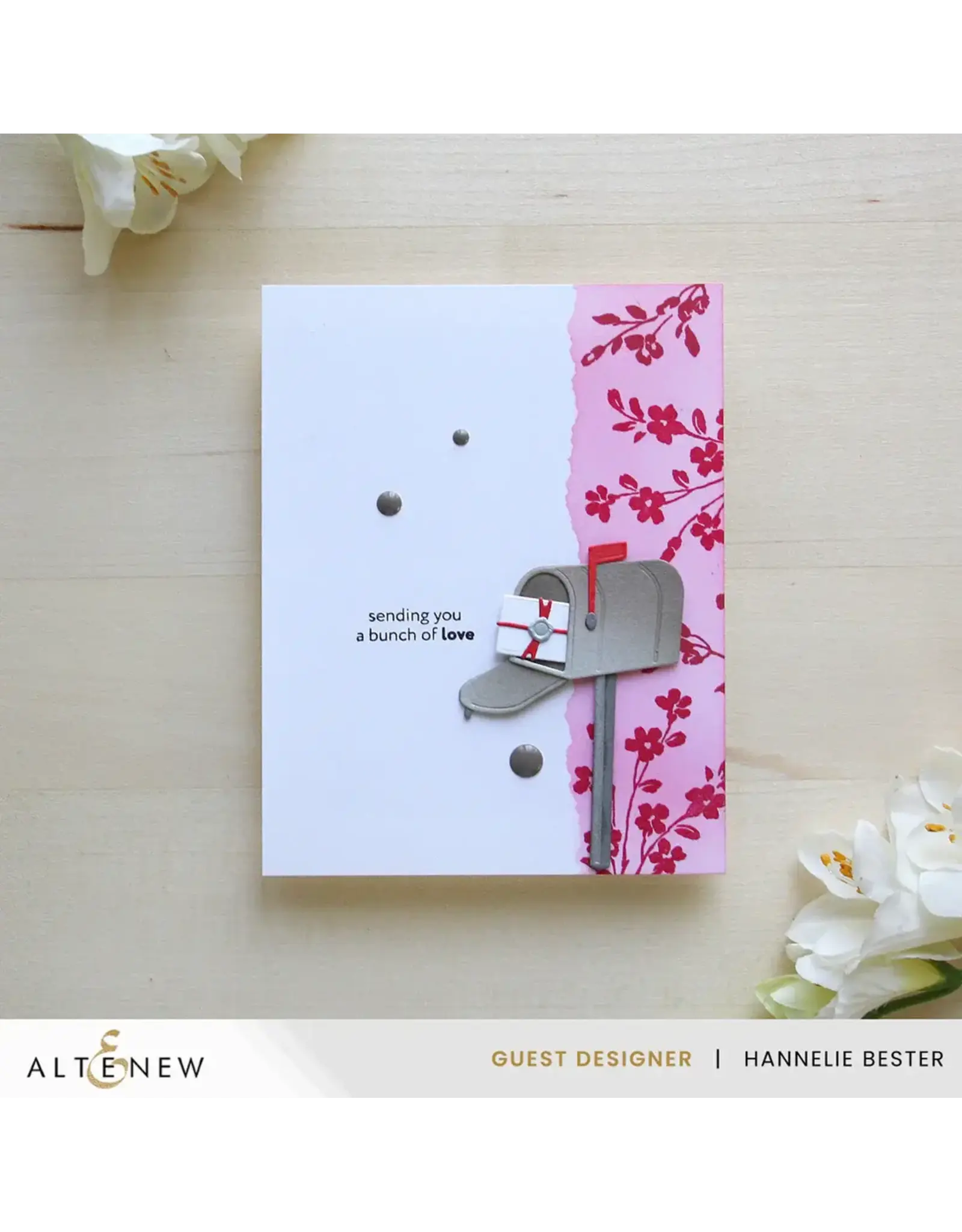 ALTENEW ALTENEW MINI DELIGHT: SPECIAL DELIVERY CLEAR STAMP & DIE SET