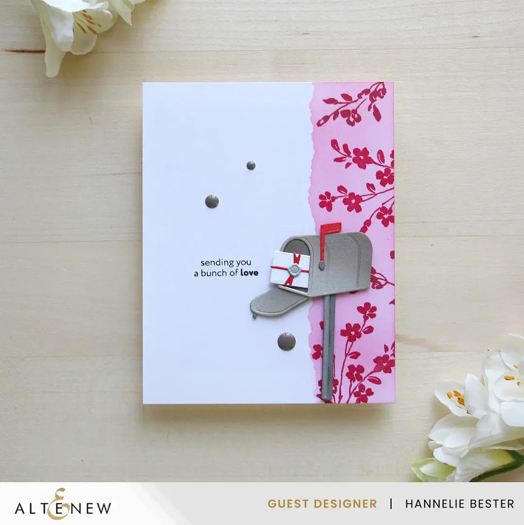 ALTENEW ALTENEW MINI DELIGHT: SPECIAL DELIVERY CLEAR STAMP & DIE SET